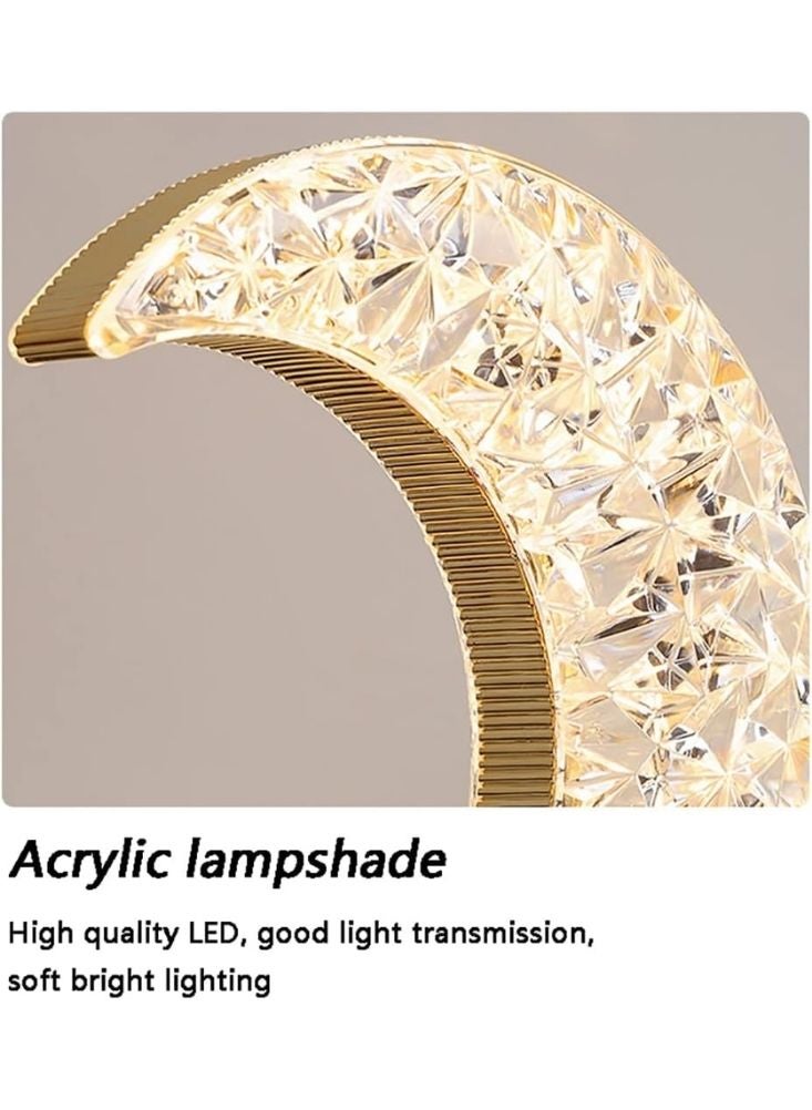 Premium Modern Crystal Star LED Table Lamp – Warm White Decorative Night Light - Image 5